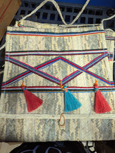 Load image into Gallery viewer, Straw Handbag / Djakout Kouzen